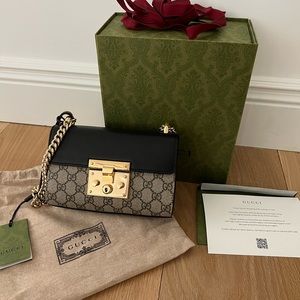 Gucci Padlock small GG shoulder bag BNWT